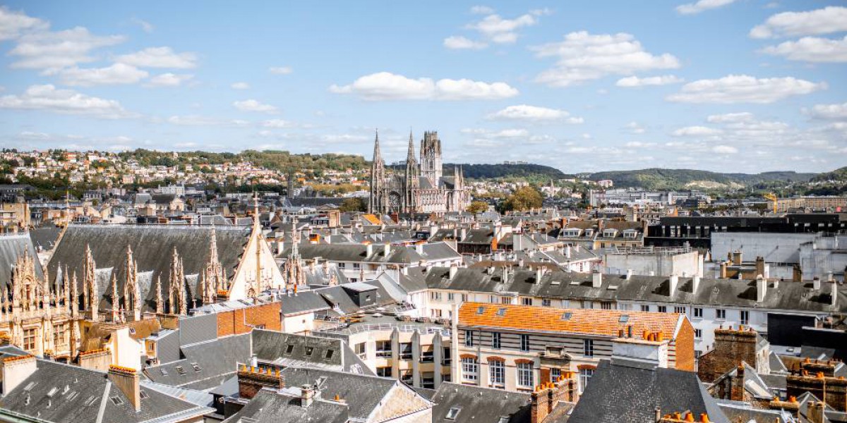 vue sur la ville de Rouen